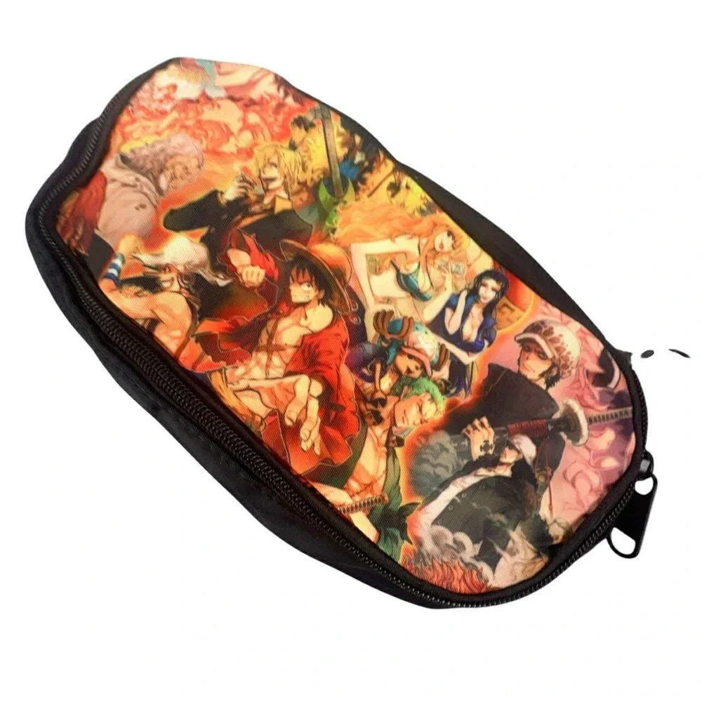 One Piece Anime Manga Nintendo switch/Pencil Case Makeup Cosmetic Travel Bag NEW